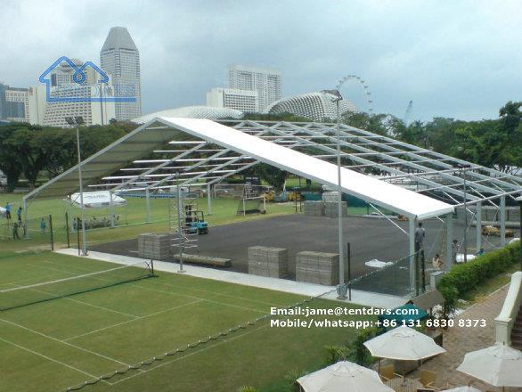 Aluminium heavy duty tent