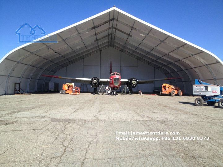 temporary hangar tent