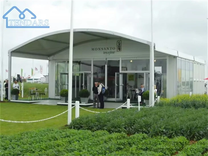 Trade Show Curved Tent