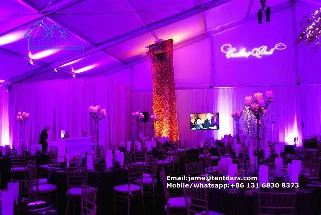 Glass Tent Wedding